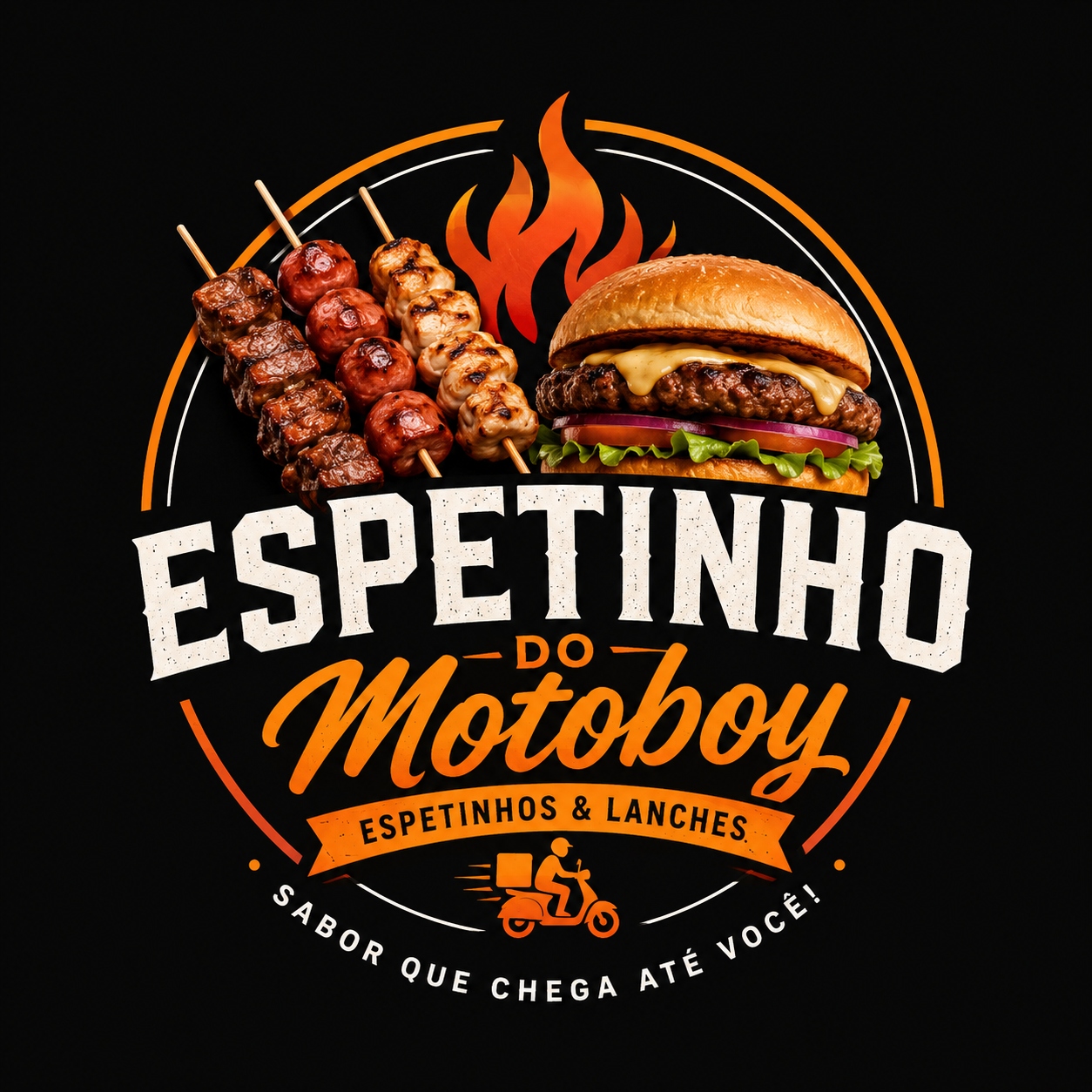Logo de Espetinho do Motoboy