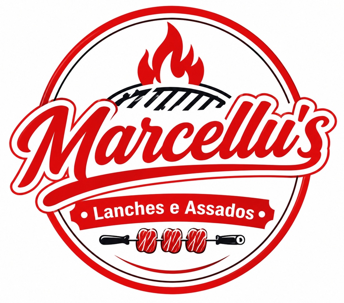 Logo de Marcellus Lanches e Assados